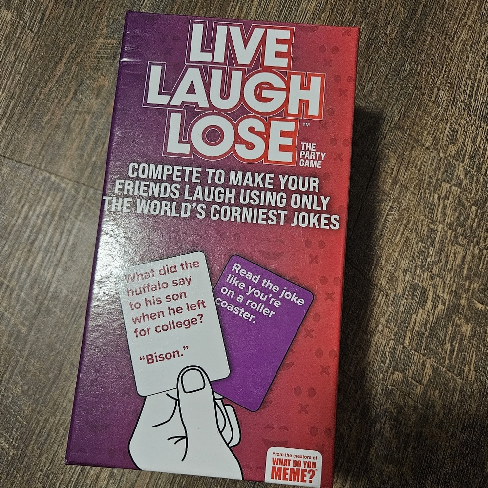 Live Laugh Lose Party Game